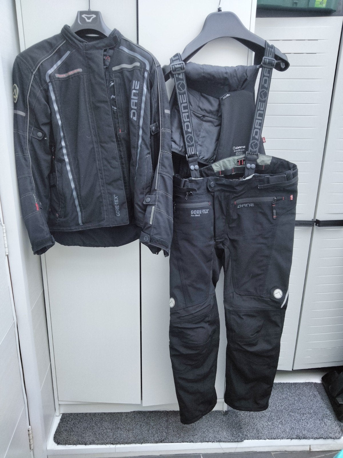 zwart tweedelig gore-tex motorpak dames, Ophalen, Dane, Combipak, Dames