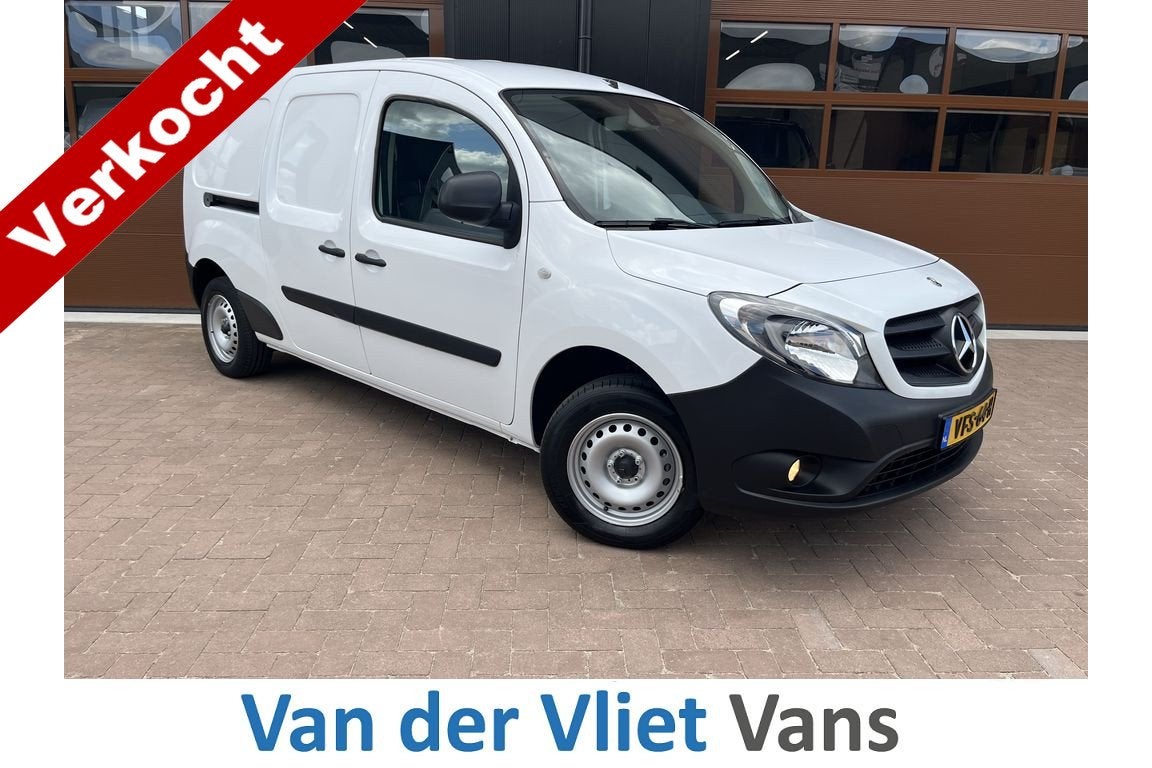Mercedes-Benz Citan 109 CDI 95pk E6 Extra Lang BPM Vrij! Lea, Autos, Camionnettes & Utilitaires, Euro 6, Entreprise, 2 places
