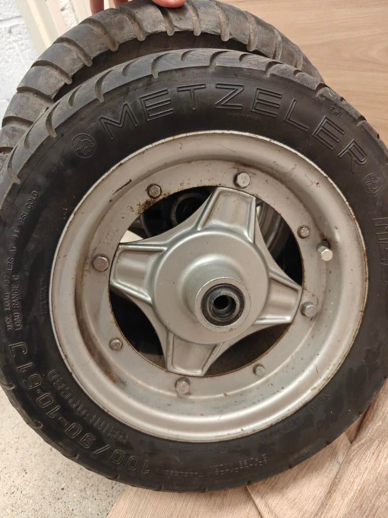 Velgen + band dax, Fietsen en Brommers, Brommeronderdelen | Algemeen, Ophalen