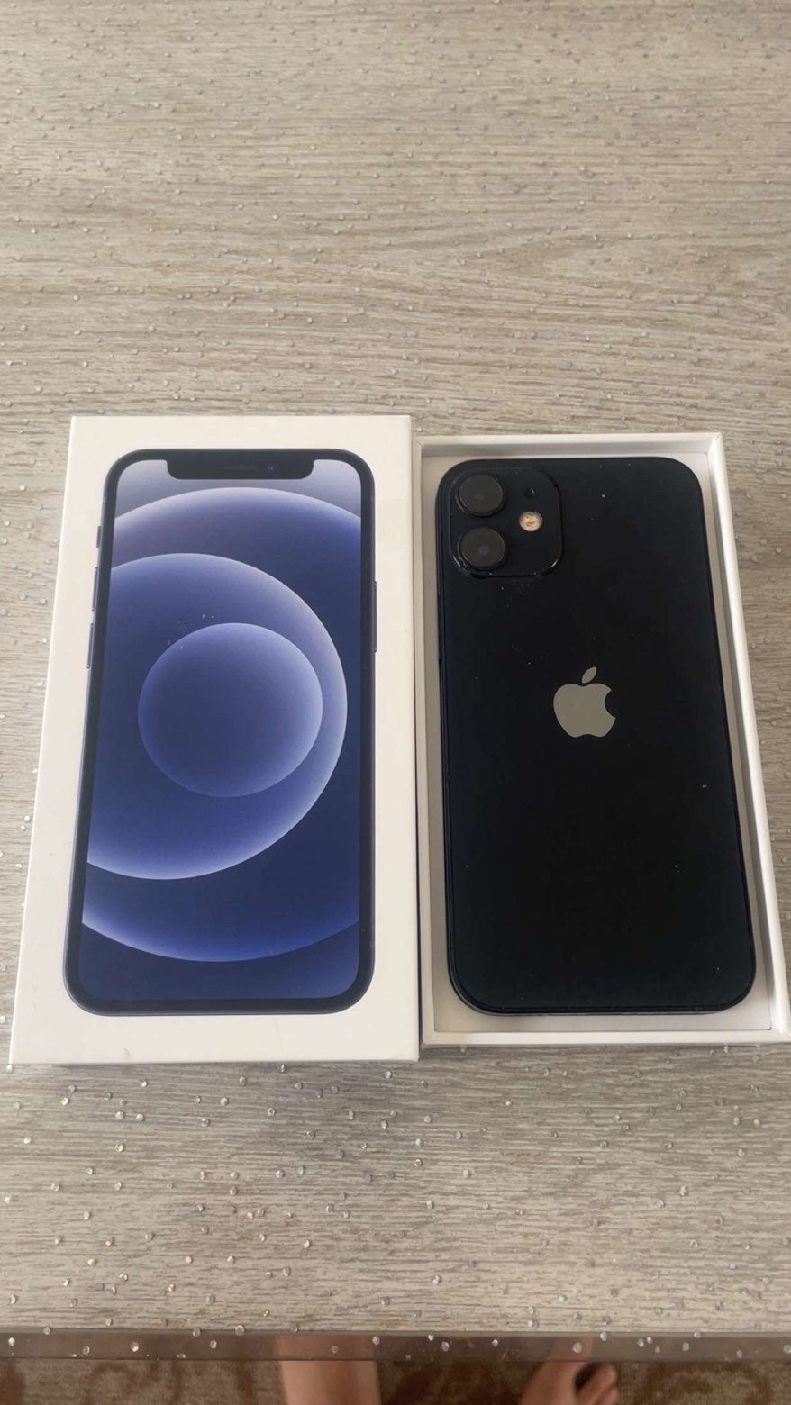 Iphone 12 mini (donkerblauw) 64 gb, Ophalen, Zo goed als nieuw, 64 GB, IPhone 12