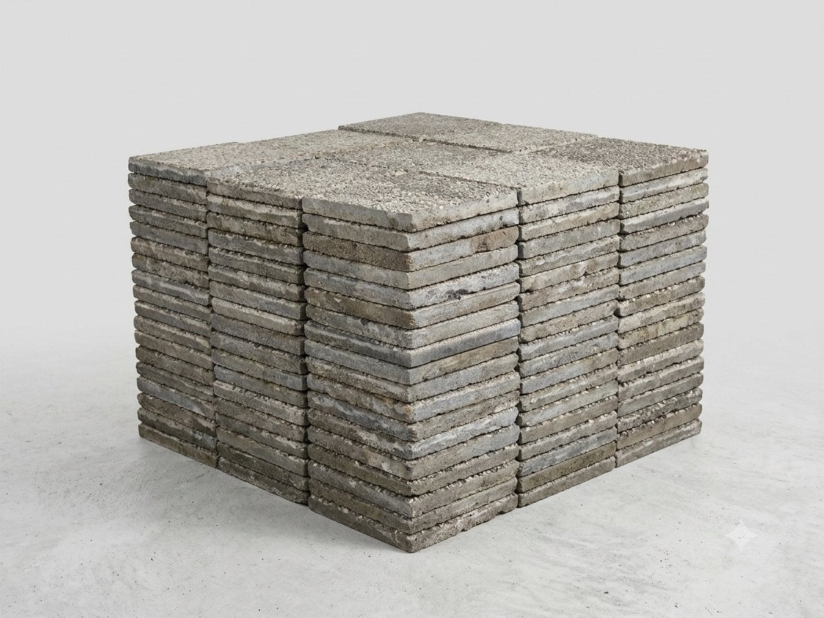 Groot lot van 400 silexdals + aanwerkstukken, Doe-het-zelf en Bouw, Ophalen, Gebruikt