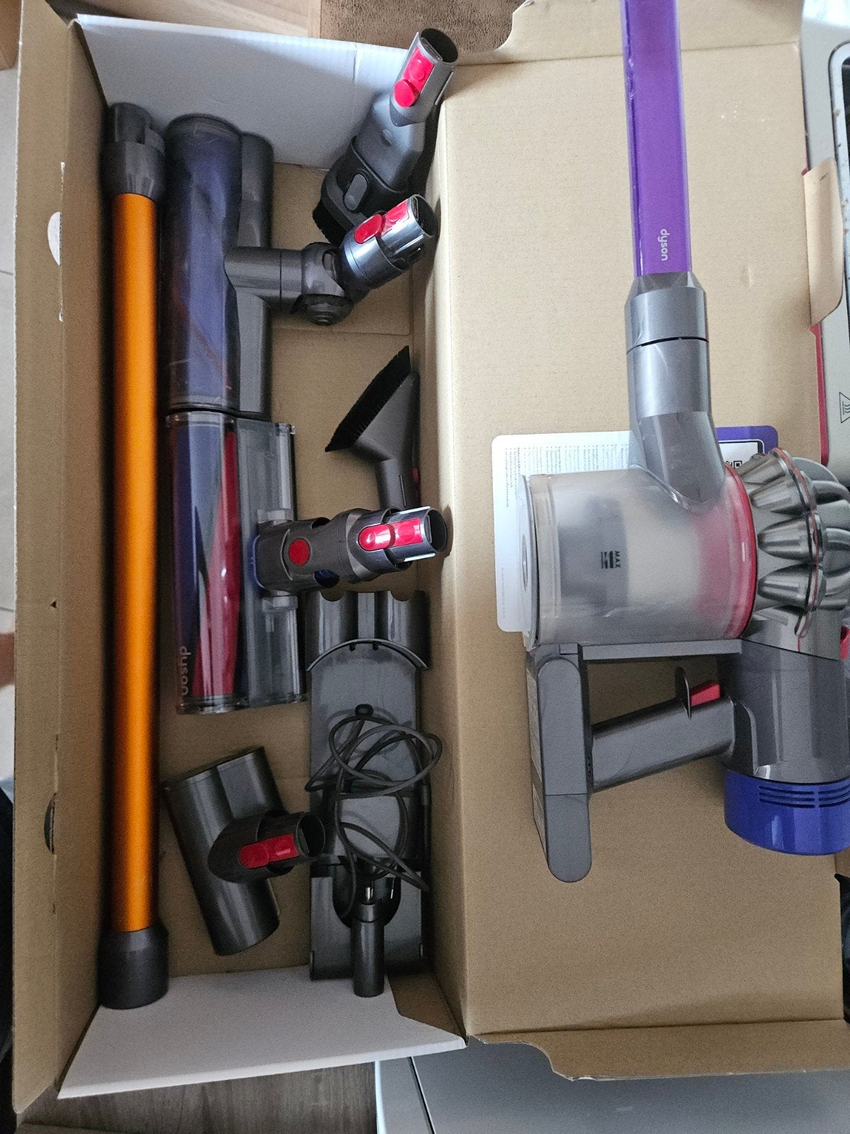 dyson stofzuiger, Electroménager, Aspirateurs, Réservoir, Enlèvement, Sans fil, Nettoyeur combiné