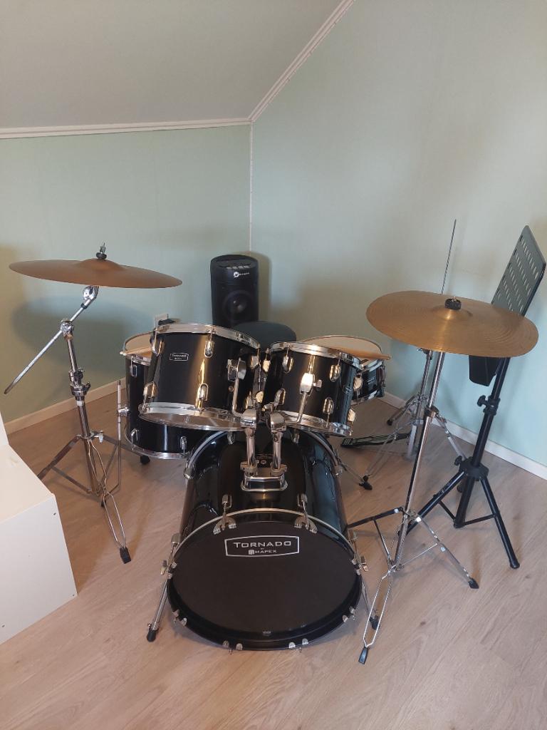 Volledig drumstel Mapex Tornado, Ophalen, Gebruikt, Overige merken