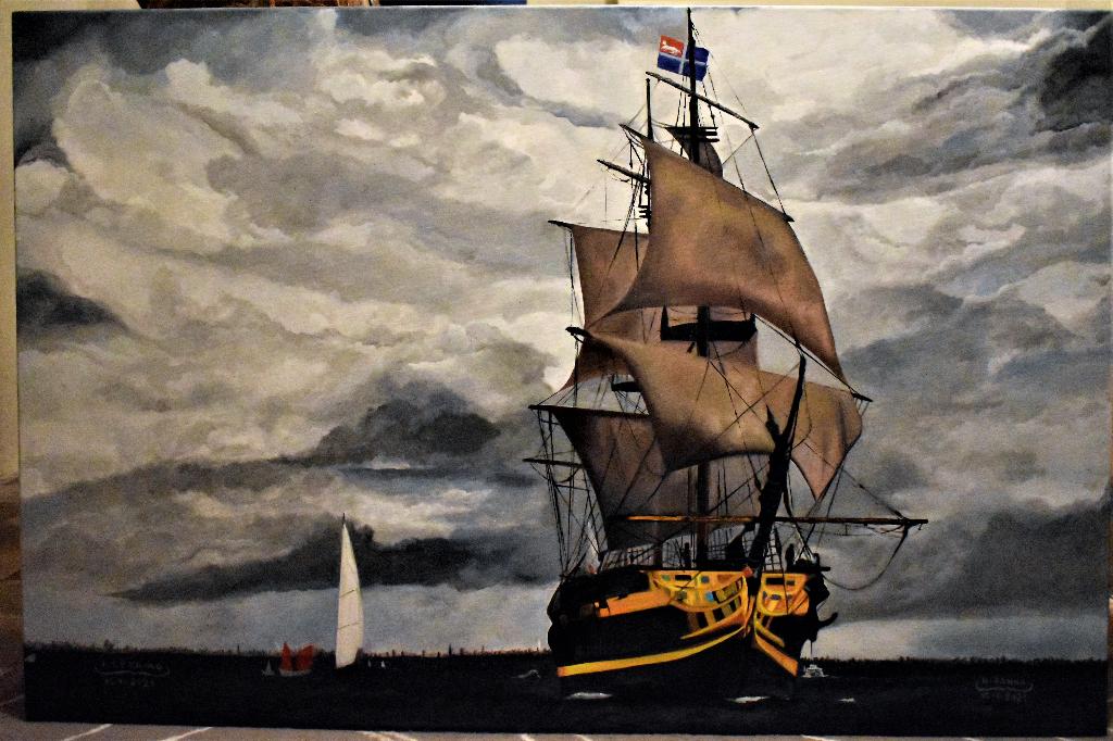 L'étoile du Roy (Saint-Malo) peinture par joky Kamo, Antiquités & Art, Enlèvement