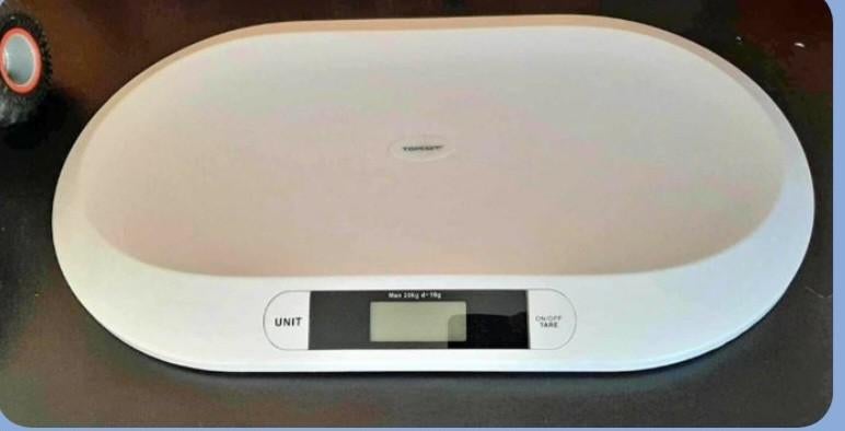 Baby weegschaal, Elektronische apparatuur, Ophalen, Zo goed als nieuw, Digitaal