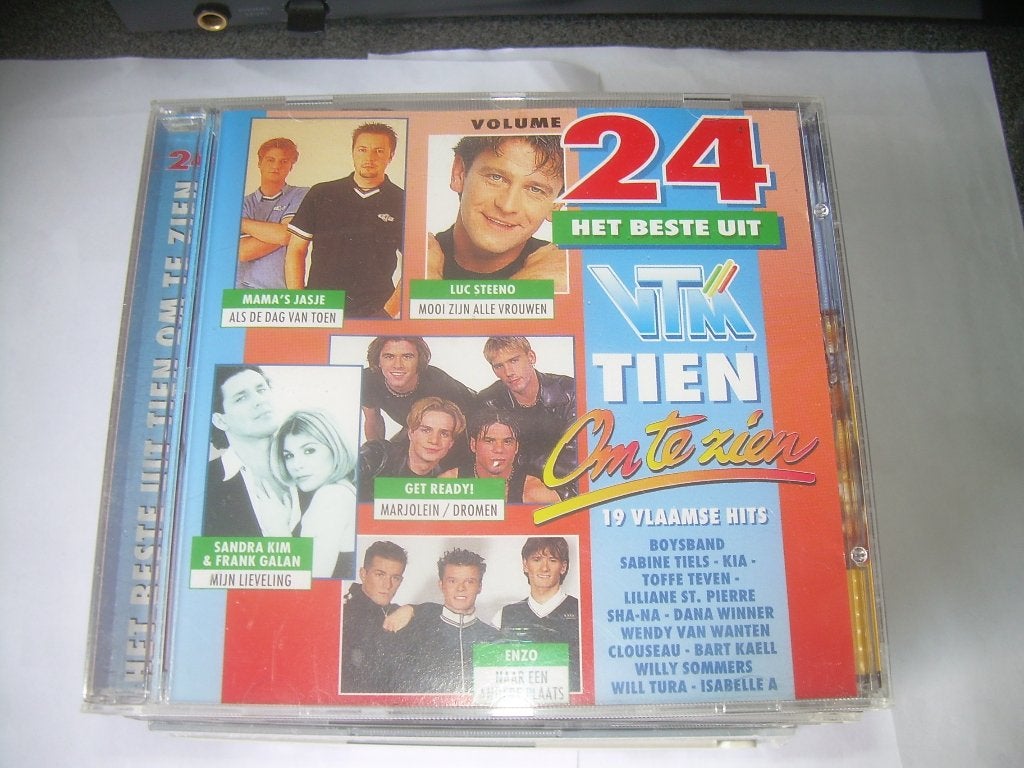 CD - VTM - 10 OM TE ZIEN - VOL 24, Cd's en Dvd's, Ophalen of Verzenden, Zo goed als nieuw, Nederlandstalig