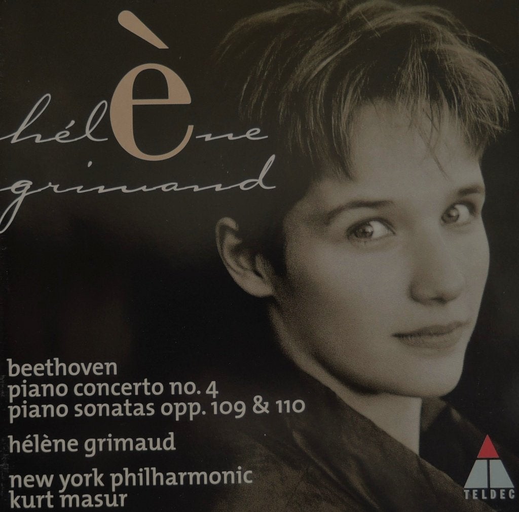 Beethoven / Piano 4 & Sonates - Grimaud / NYP / Masur - 1999, Ophalen of Verzenden, Zo goed als nieuw, Orkest of Ballet, Beethoven