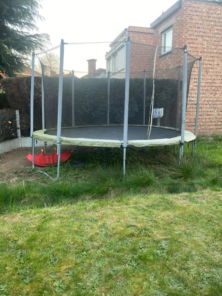 Trampoline DOMYOS 420, Ophalen