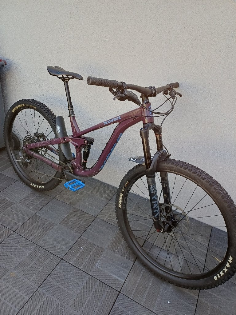 VTT Enduro Kona Process 153, Vélos & Vélomoteurs, Autres marques, Enlèvement, Frein à disque, Utilisé