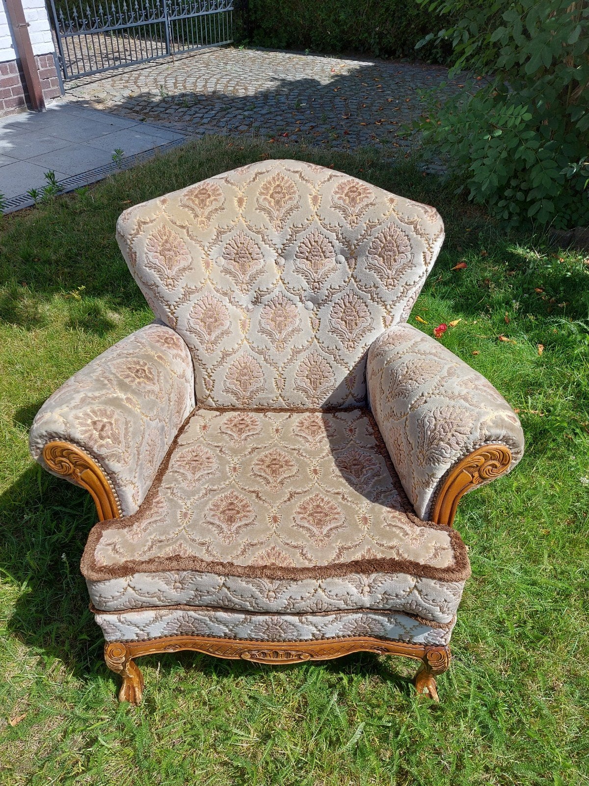 Antieke fauteuil, Antiek en Kunst, Ophalen