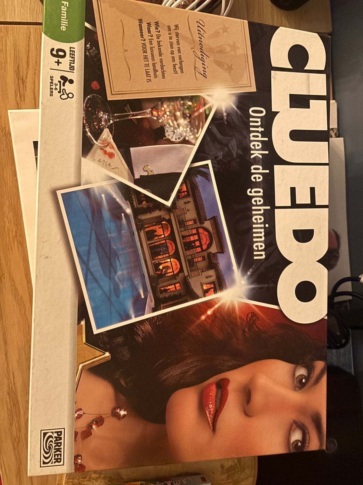 Cluedo gezelschapspel, Hobby en Vrije tijd, Ophalen, Zo goed als nieuw
