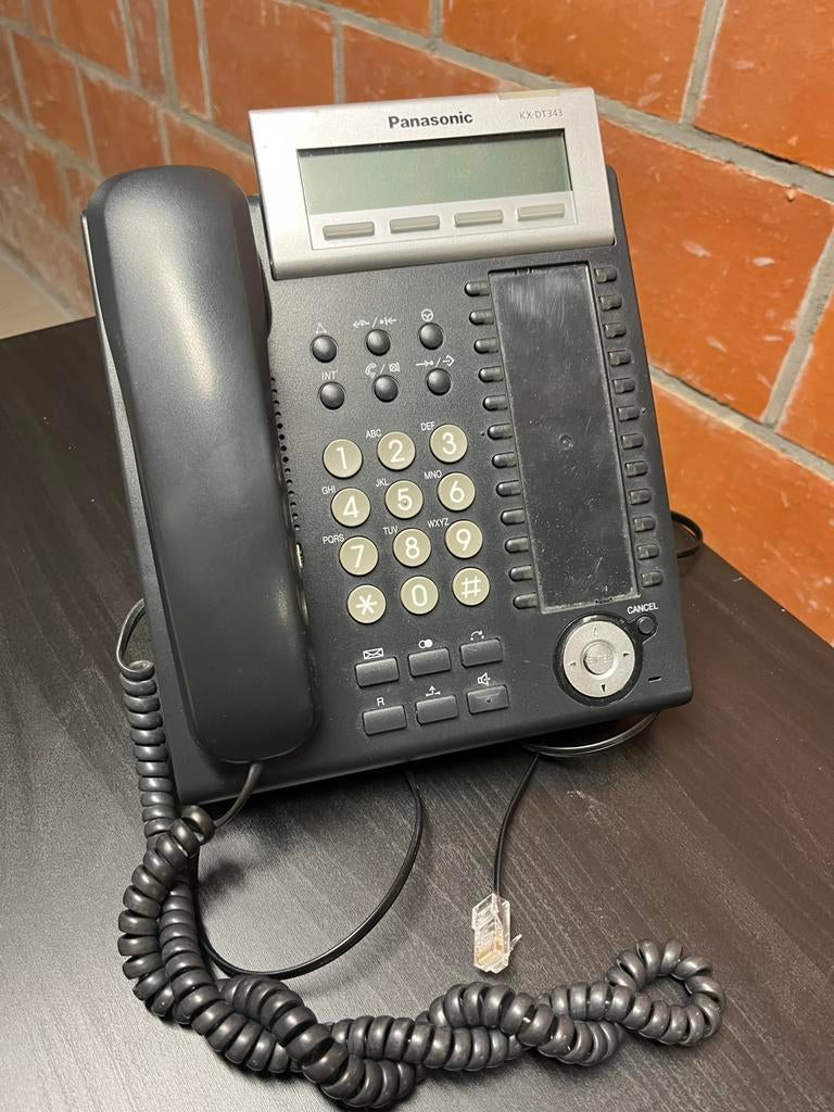 Panasonic KX-DT343 2 stuks, Ophalen of Verzenden, Gebruikt