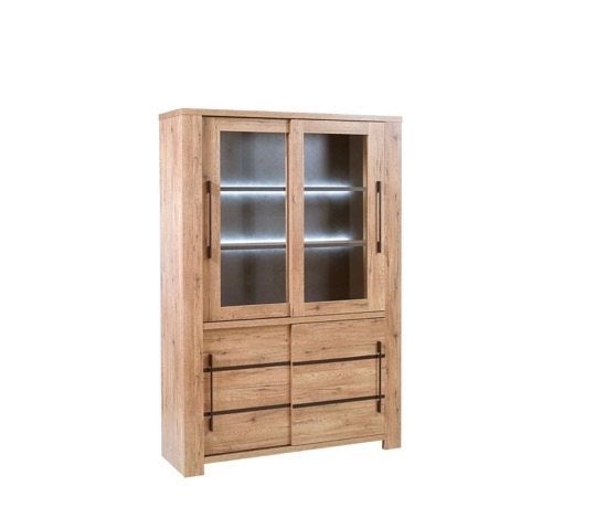 Meuble vitrine, Maison & Meubles, 25 à 50 cm, Avec porte(s), Comme neuf, 100 à 150 cm