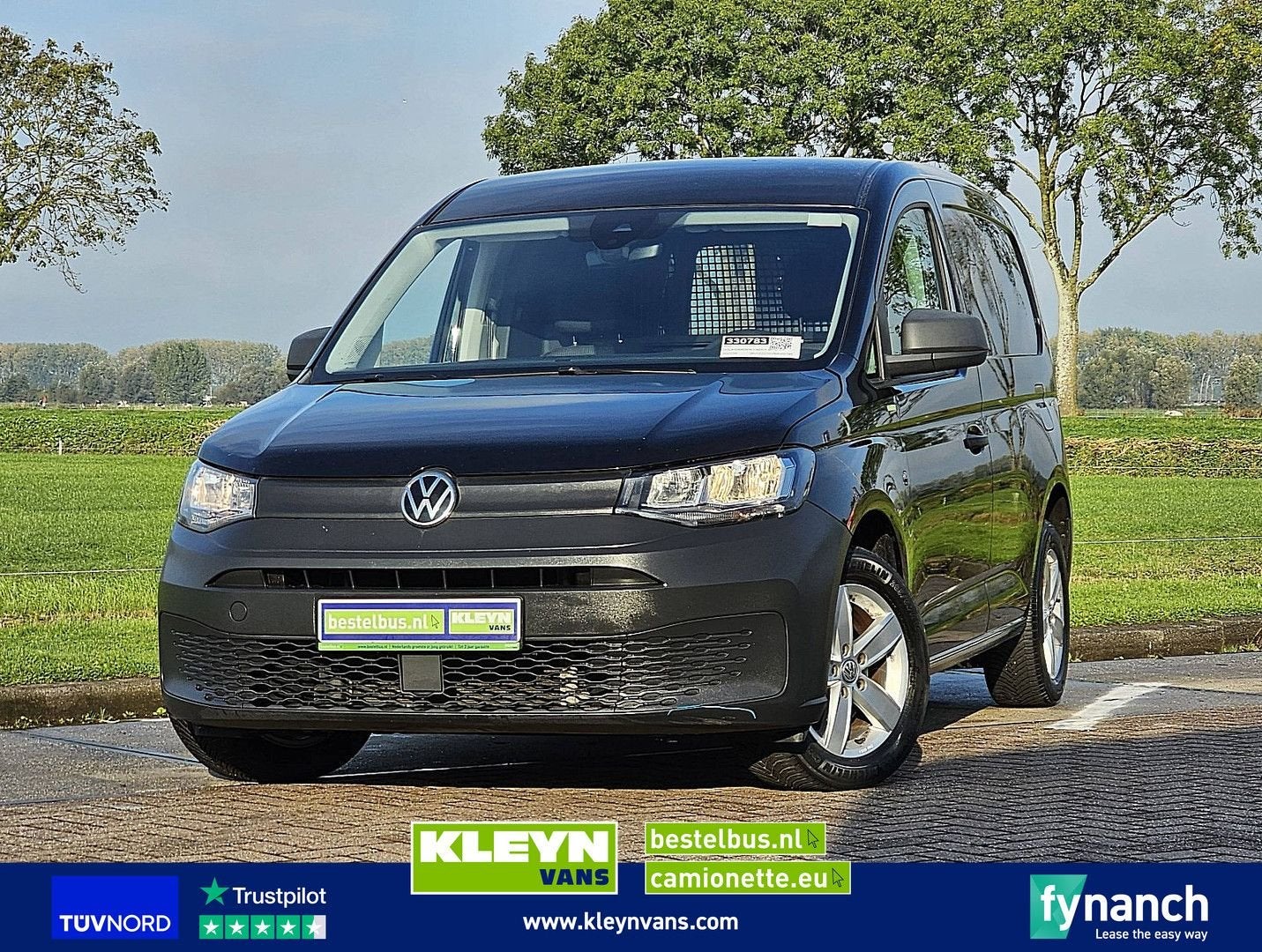 Volkswagen CADDY 2.0 102Pk Carplay Euro6 Werkplaats-Inrichti, Auto's, Zwart, Bedrijf, Te koop, Metaalkleur