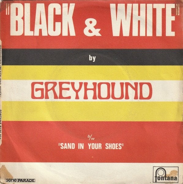 7" Greyhound – Black & White, Cd's en Dvd's, Gebruikt, 7 inch, Ophalen of Verzenden, Reggae en Ska