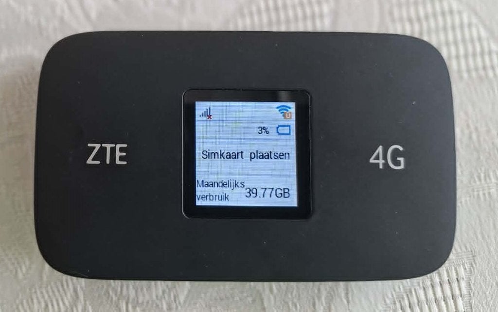 mifi router voor onderweg of op reis, Enlèvement, Comme neuf, Routeur, ZTE