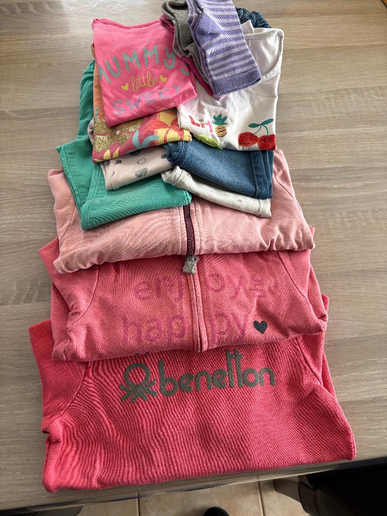 lot vêtements 5/6 ans filles, Kinderen en Baby's, Kinderkleding | Maat 110, Ophalen of Verzenden, Gebruikt, Meisje