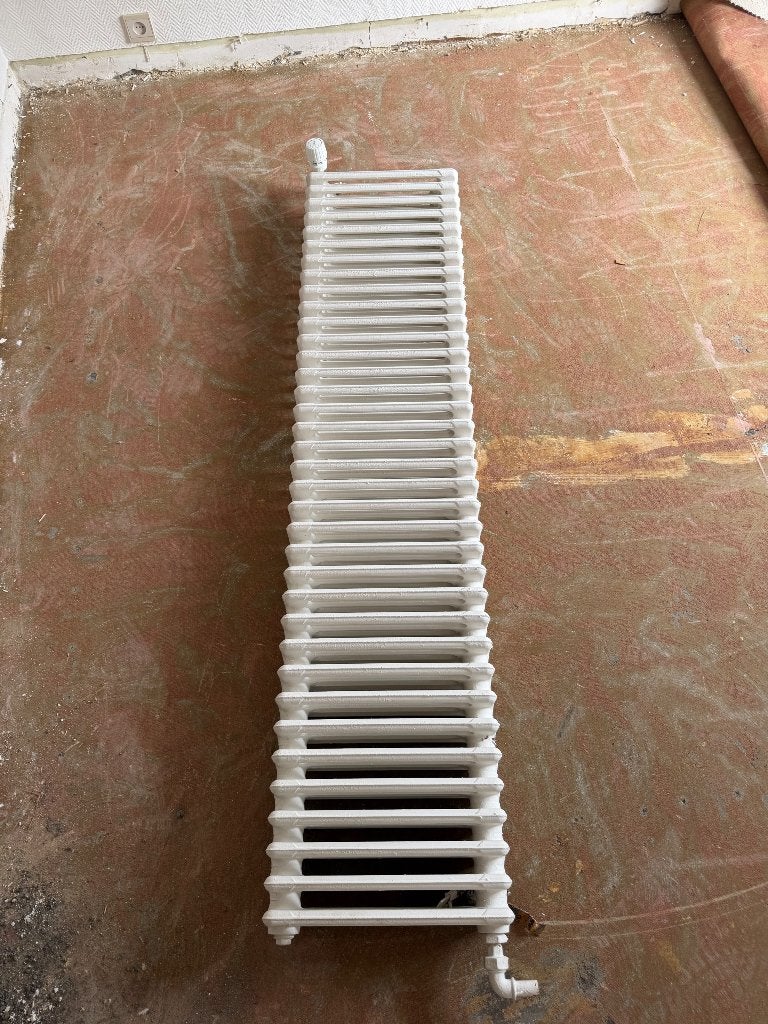 Gietijzeren radiatoren 19 x, Ophalen, Gebruikt, Radiator, 150 cm of meer