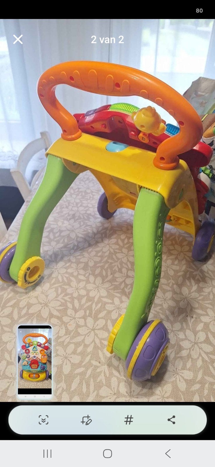 Loop karretje, Kinderen en Baby's, Ophalen, Zo goed als nieuw
