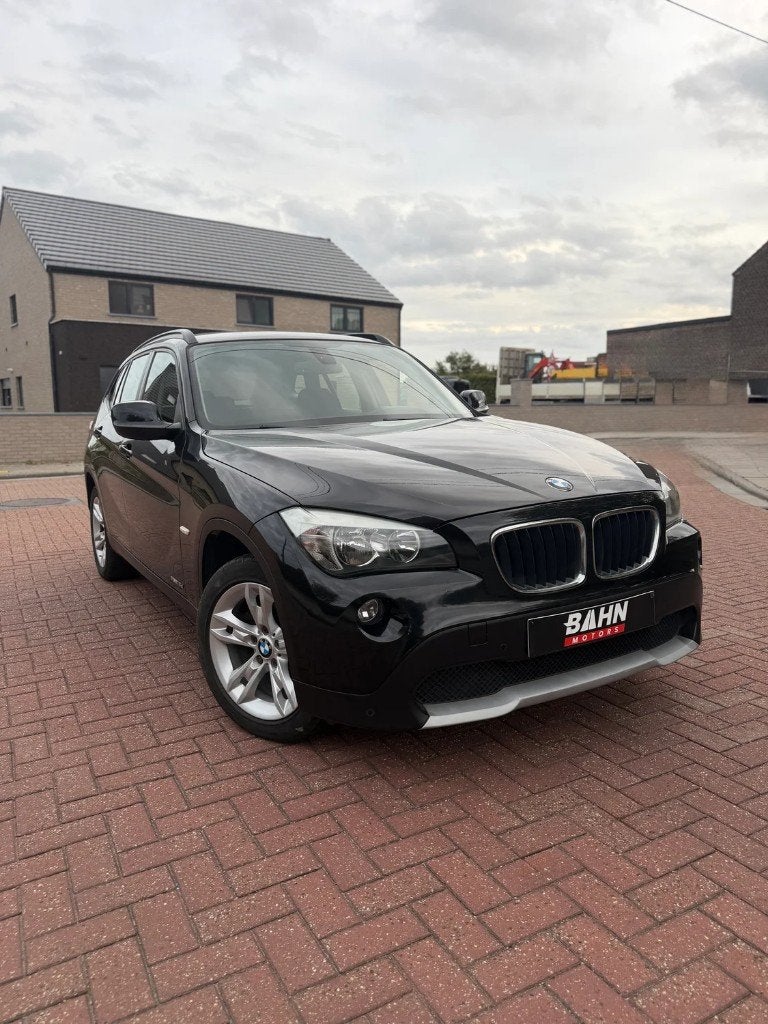 BMW X1, Auto's, X1, Euro 5, Zwart, Bedrijf