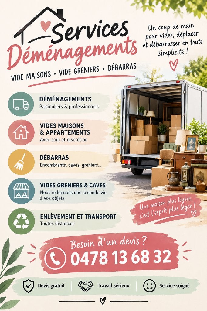 Vide maison, Enlèvement ou Envoi, Utilisé