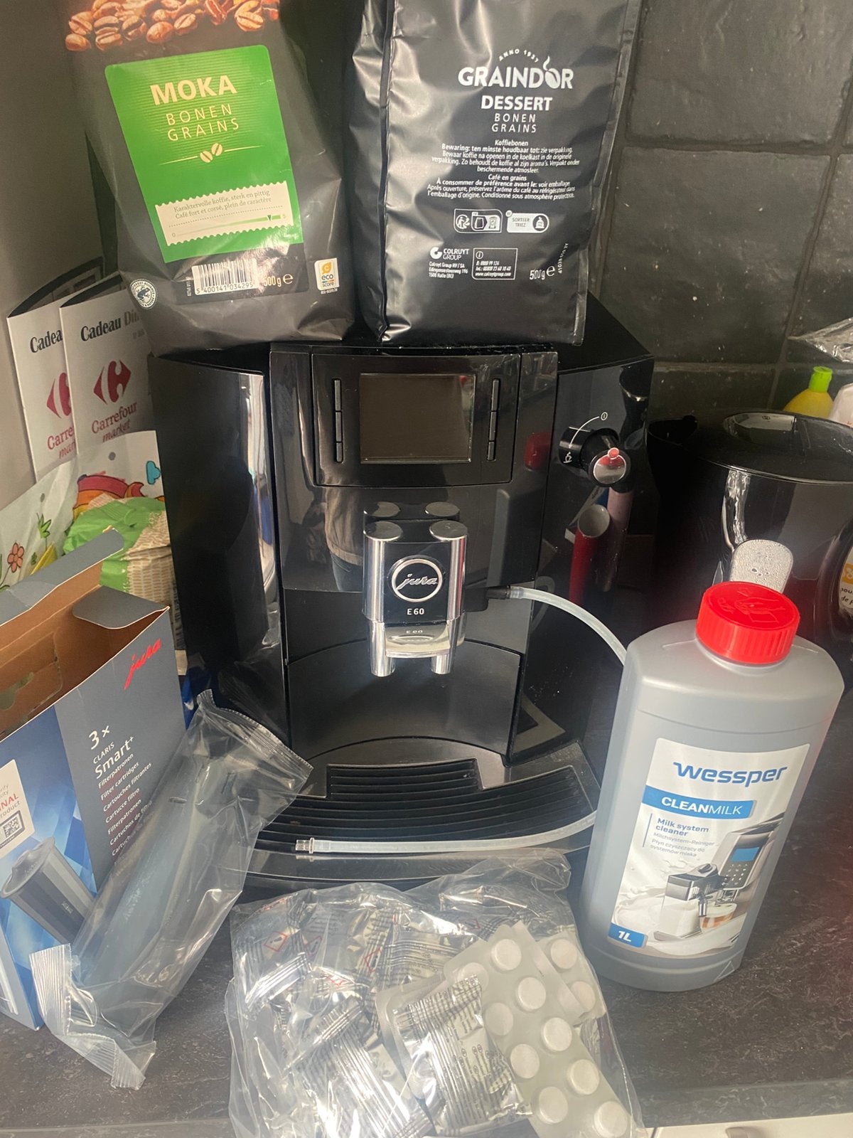 Jura E60 koffiemachine, Elektronische apparatuur, Thuistapinstallaties, Ophalen, Gebruikt, Overige merken