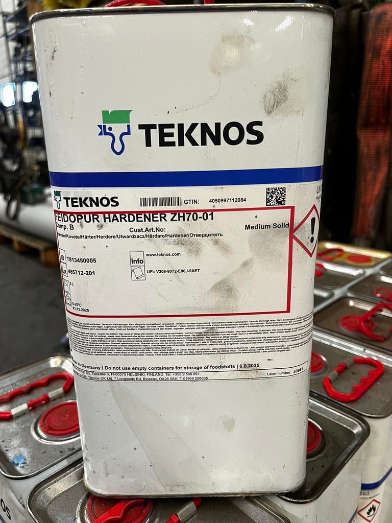Verharder voor verf, Bricolage & Construction, Peinture, Vernis & Laque, 5 à 10 litres, Enlèvement, Neuf, Laque