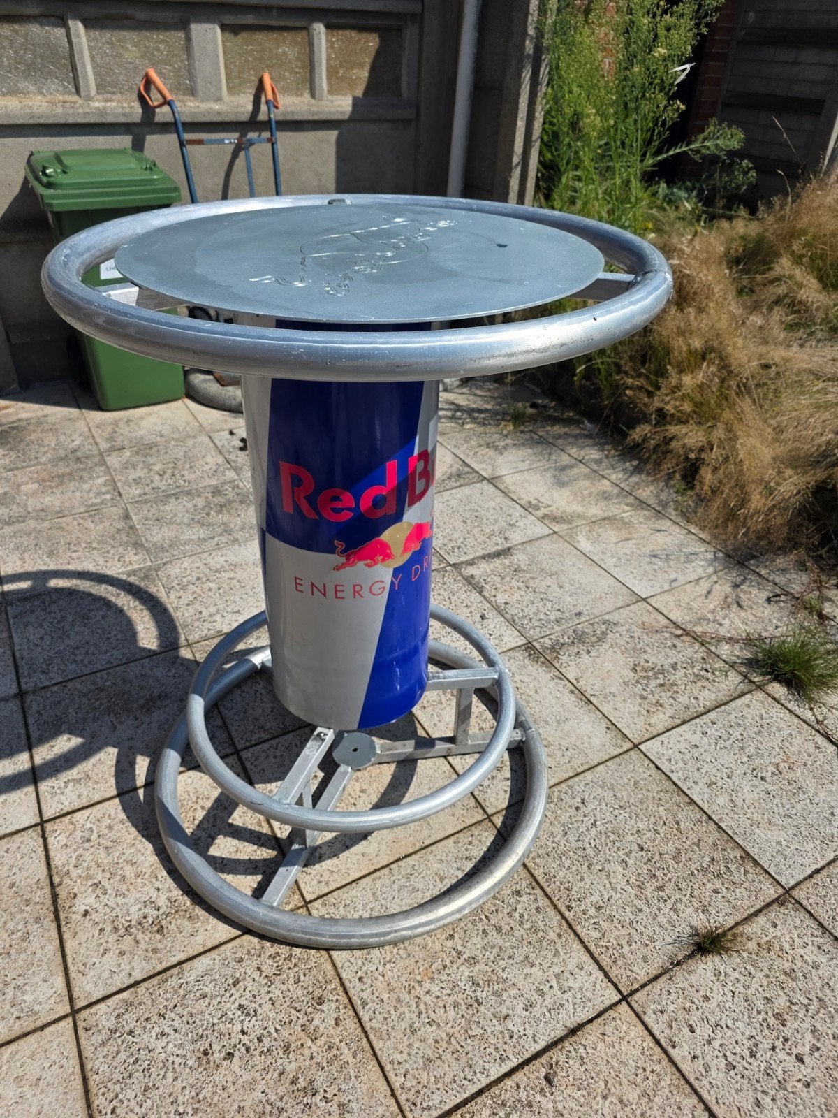 Redbull tafel alliminium, Maison & Meubles, Enlèvement, Utilisé