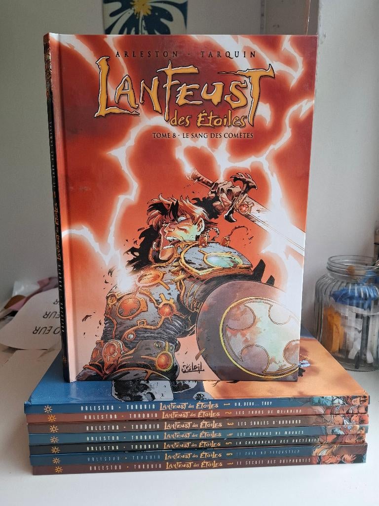 LANFEUST DES ETOILES TARQUIN TOMES 1 à 8 SERIE COMPLETE EO!, Livres, BD, Comme neuf, Série complète ou Série, Enlèvement ou Envoi