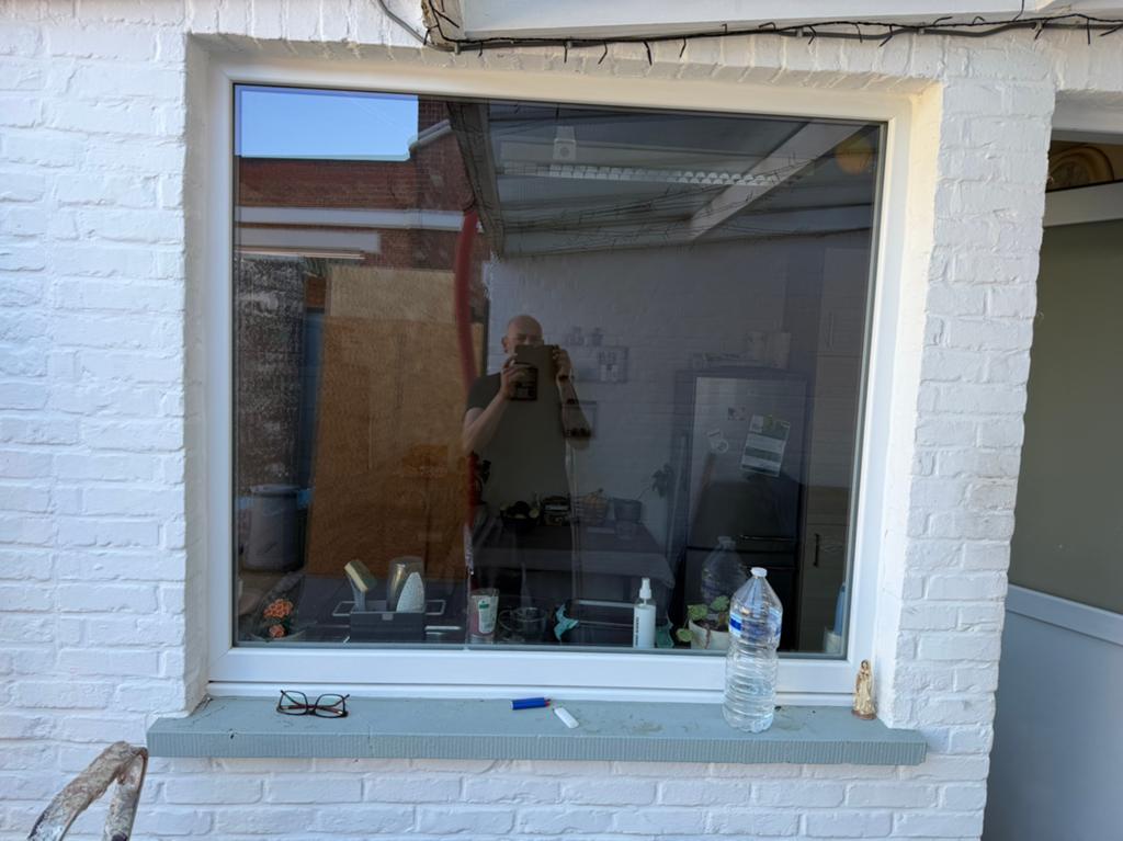 Raam dubbel glas, Ophalen, Zo goed als nieuw