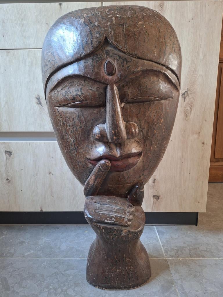 Afrikaans masker, Antiek en Kunst, Ophalen