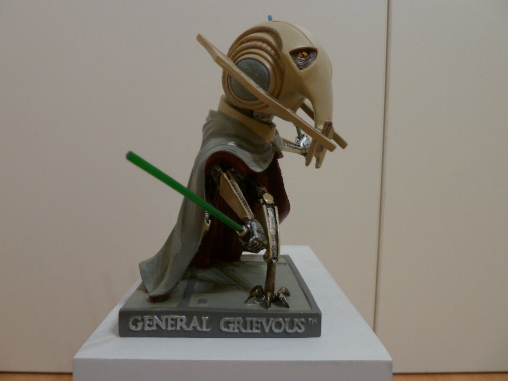 Bobble Buddies General Grievous, Verzamelen, Film en Tv, Ophalen of Verzenden, Zo goed als nieuw, Film, Beeldje, Replica of Model