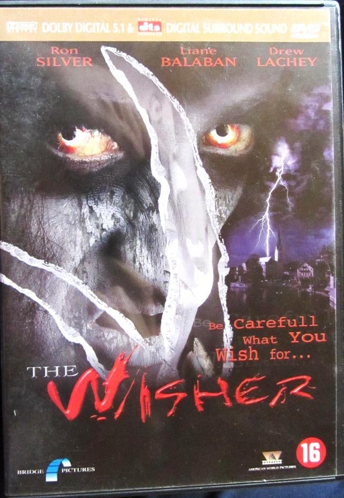 DVD HORROR- THE WISHER (ZELDZAME DVD), Alle leeftijden, Ophalen of Verzenden, Zo goed als nieuw, Overige genres