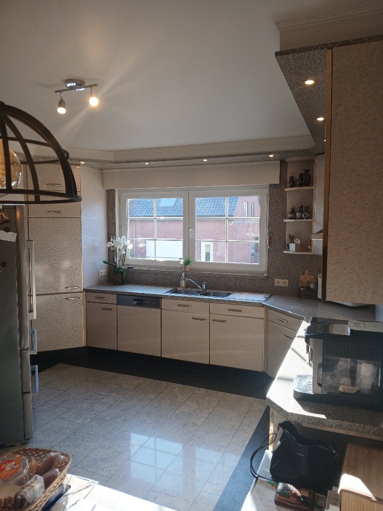 Complete Keuken +toestellen, Brillant ou Laqué, Bois, Enlèvement, Utilisé