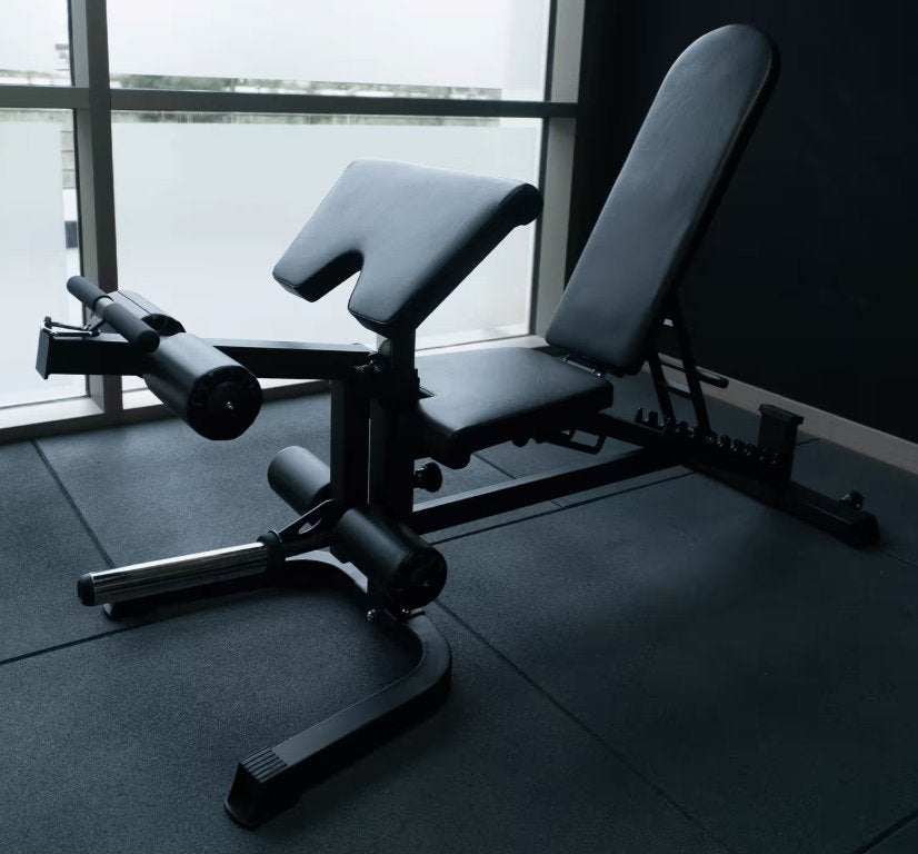 Banc de musculation ajustable avec flexion des jambes, Neuf, Centrale électrique, Enlèvement, Métal