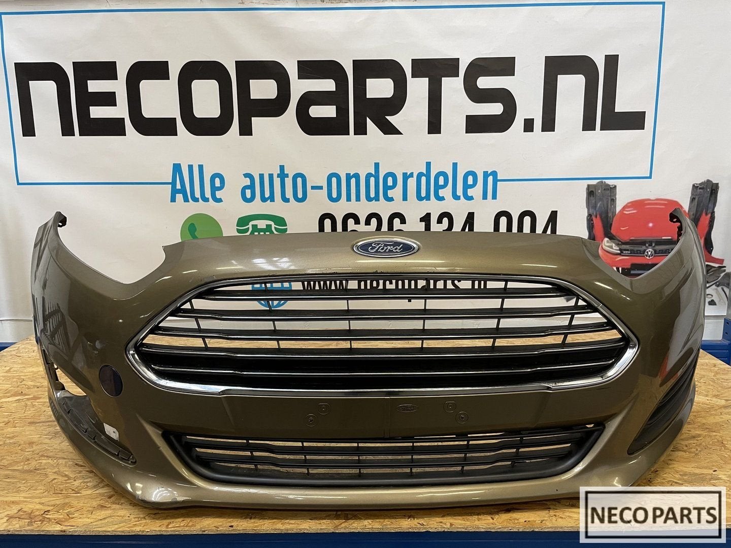 FORD FIESTA MK7 BUMPER VOORBUMPER 2013-2017 ORIGINEEL, Gebruikt, -, -, Ophalen of Verzenden