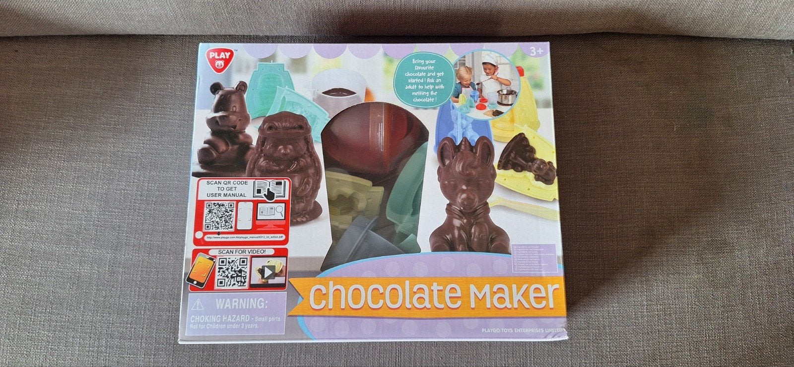 chocolade maker, Ophalen