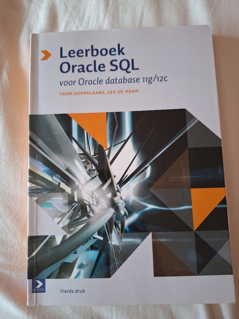 Leerboek Oracle SQL, Boeken, Ophalen of Verzenden, Zo goed als nieuw, Toon Koppelaars, Overige onderwerpen