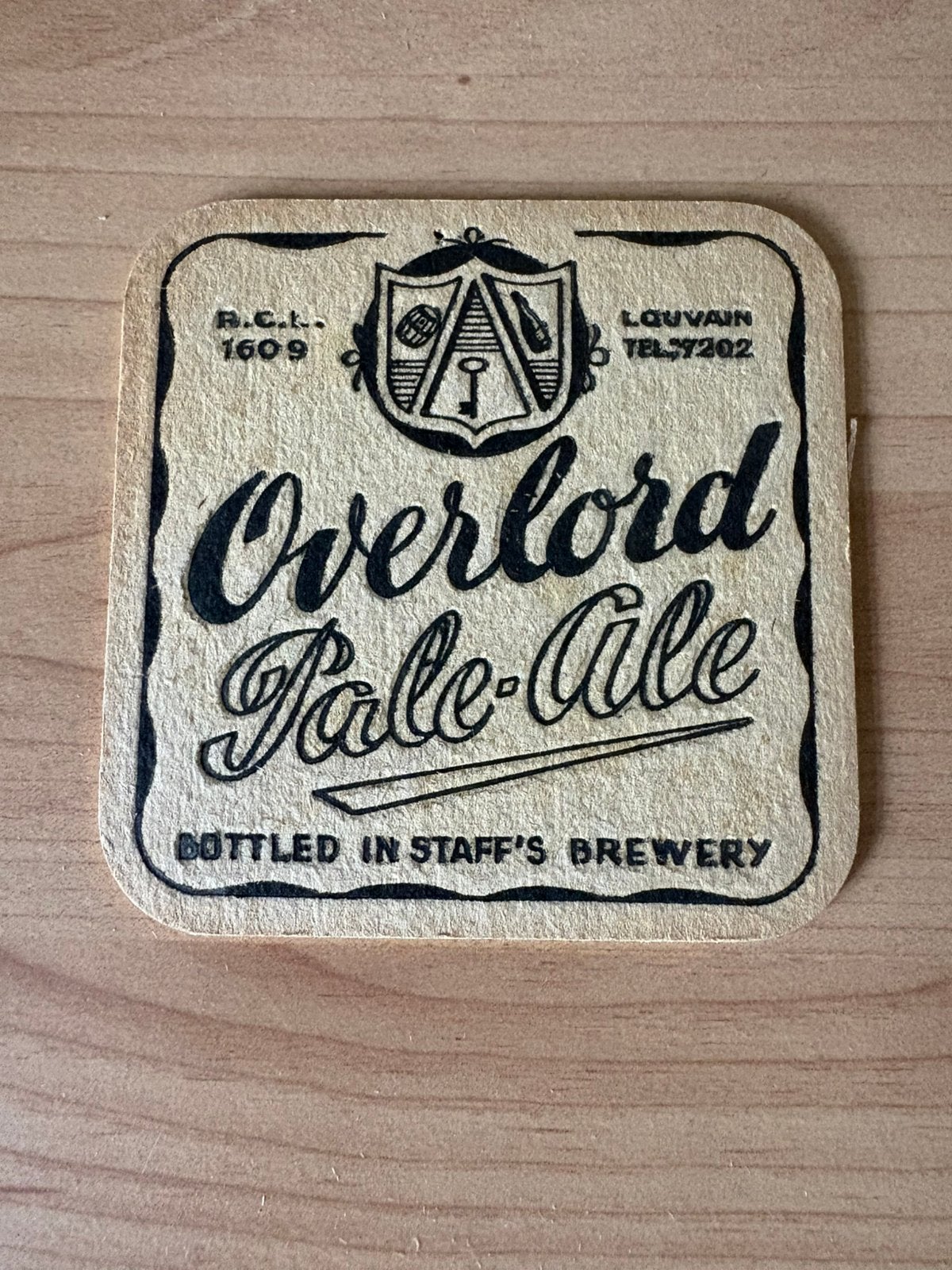 Neerijse brouwerij st Pierre. Overlord Pale Ale, Verzamelen, Ophalen of Verzenden, Zo goed als nieuw