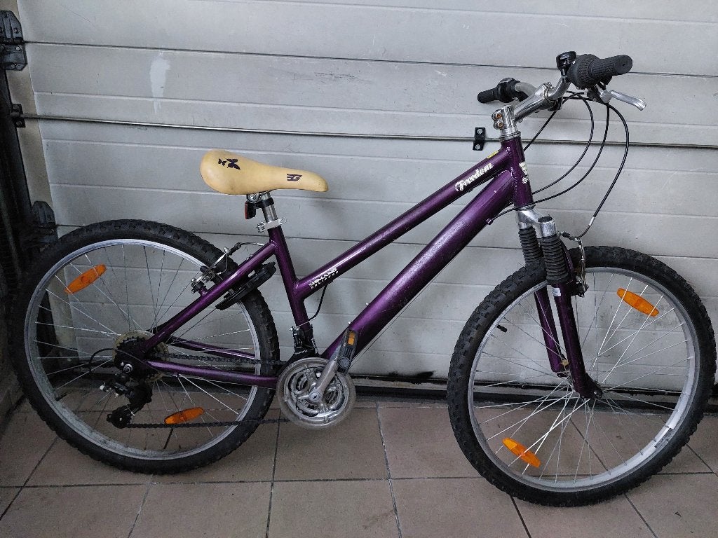 Meisjesfiets Golddigga 26 inch, Velgrem, Zo goed als nieuw, Golddiggo, Handrem