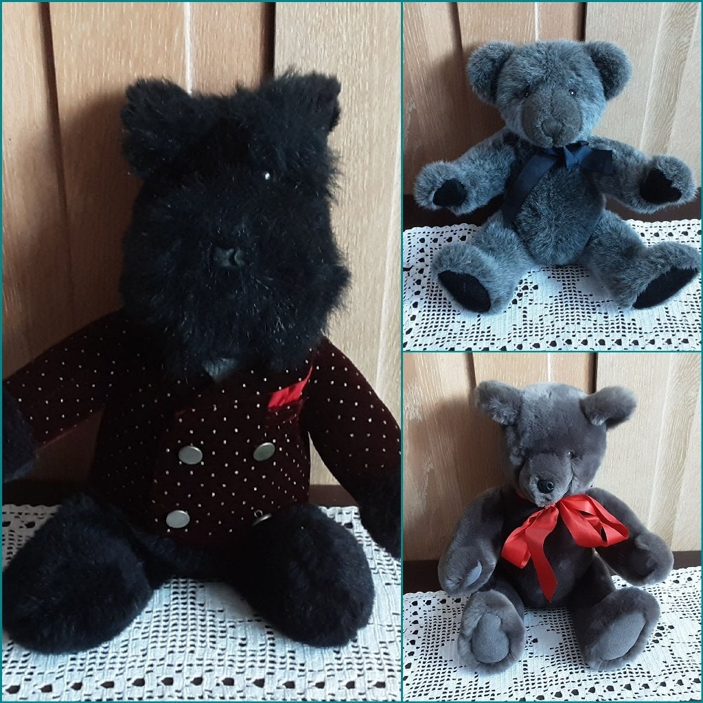 Verzamelbare teddyberen 8€/st 20€ alledrie, Verzamelen, Ophalen of Verzenden, Stoffen beer