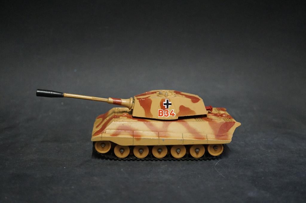 Char King Tiger allemand Corgi Toys - 1/60 - TOP vintage, Enlèvement ou Envoi