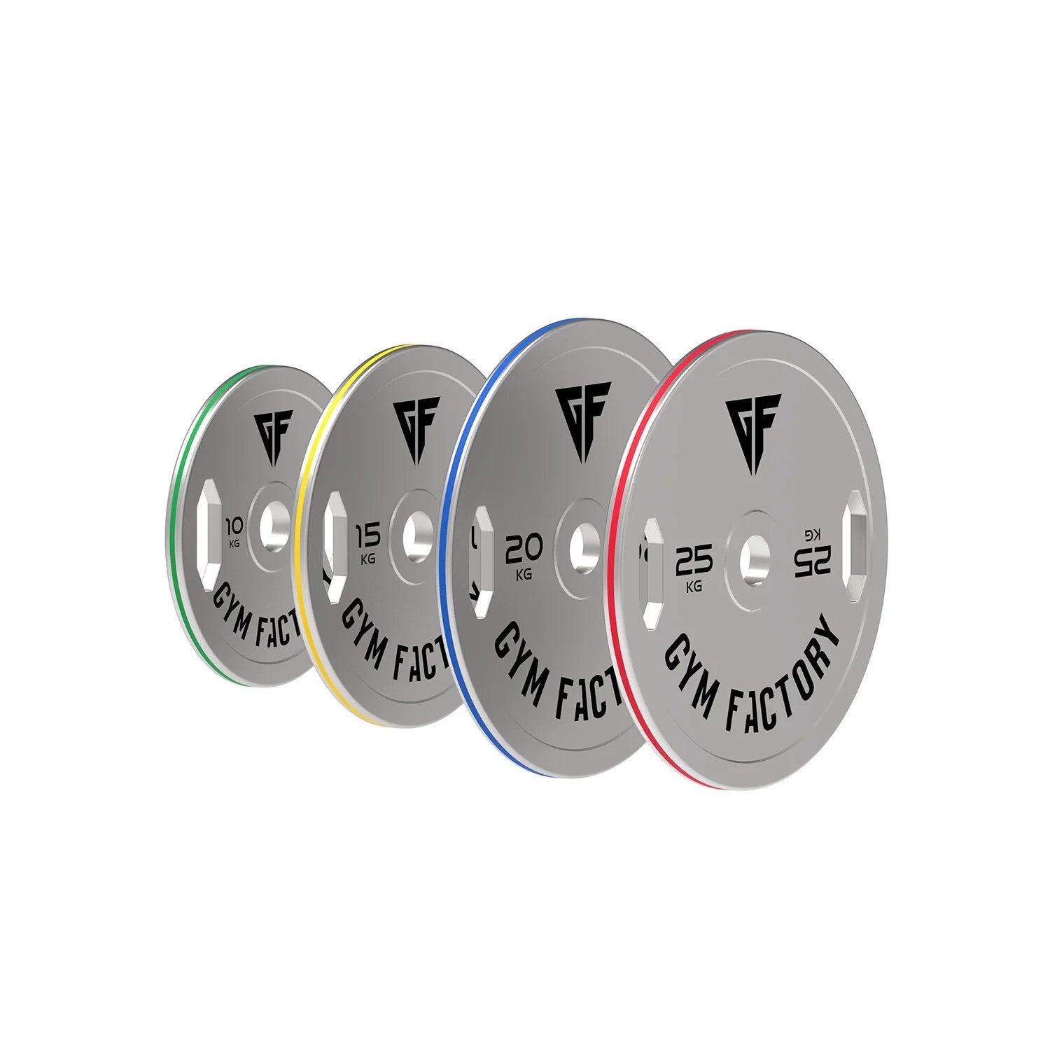 Chrome Weight Plates Disques Musculation Fitness GymFactory, Envoi, Neuf, Bras, Plaques d'haltères