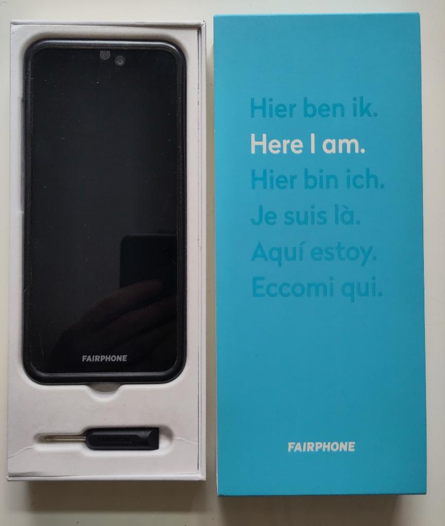 Fairphone 3, Télécoms, Téléphonie mobile | Marques Autre, Utilisé, Sans abonnement, Sans simlock, Classique ou Candybar, 6 mégapixels ou plus
