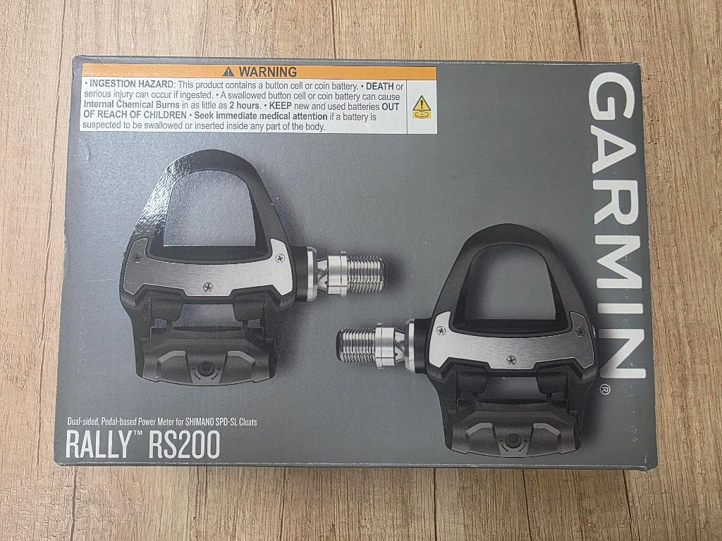 Garmin Rally RS200 Power Meter-pedalen - Nieuwstaat, Fietsen en Brommers, Fietsonderdelen, Crankstel of Pedalen, Garmin, Ophalen of Verzenden
