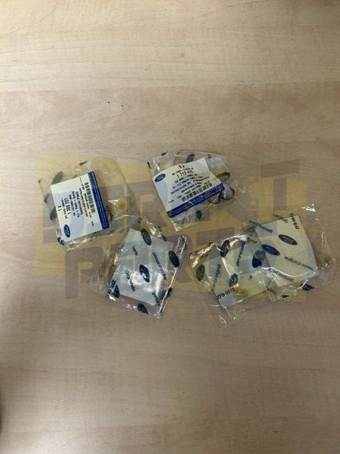 Ford Fiesta VII (03/17-) Moer M6 (plastic) (9 stuks) Origine, -, Voor, -, Nieuw