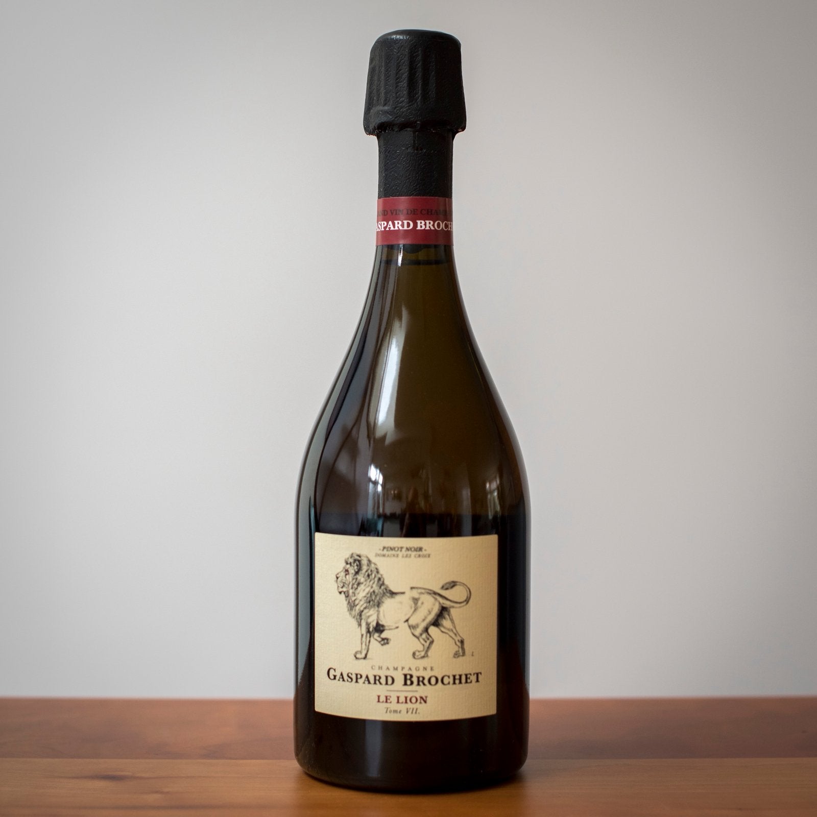 Gaspard Brochet ‘Lion’ Blanc de Noirs Extra Brut, Collections, Enlèvement ou Envoi, Neuf, France, Champagne