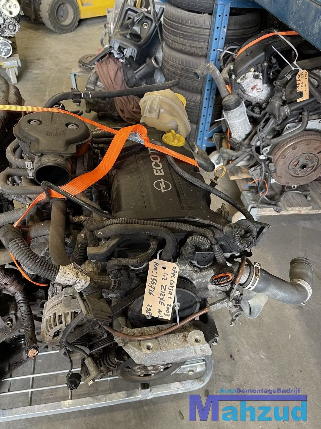 OPEL CORSA C AGILA ASTRA G 1.2 Z12XE Motorblok motor, Auto-onderdelen, Gebruikt, Opel Automobile GmbH, Kontakt@opel-infoservice.de