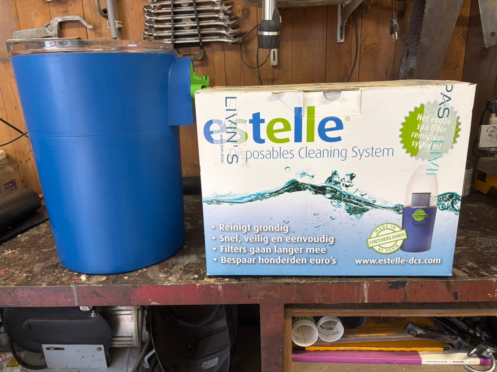Filterreiniger jaccuzi, Ophalen of Verzenden, Zo goed als nieuw