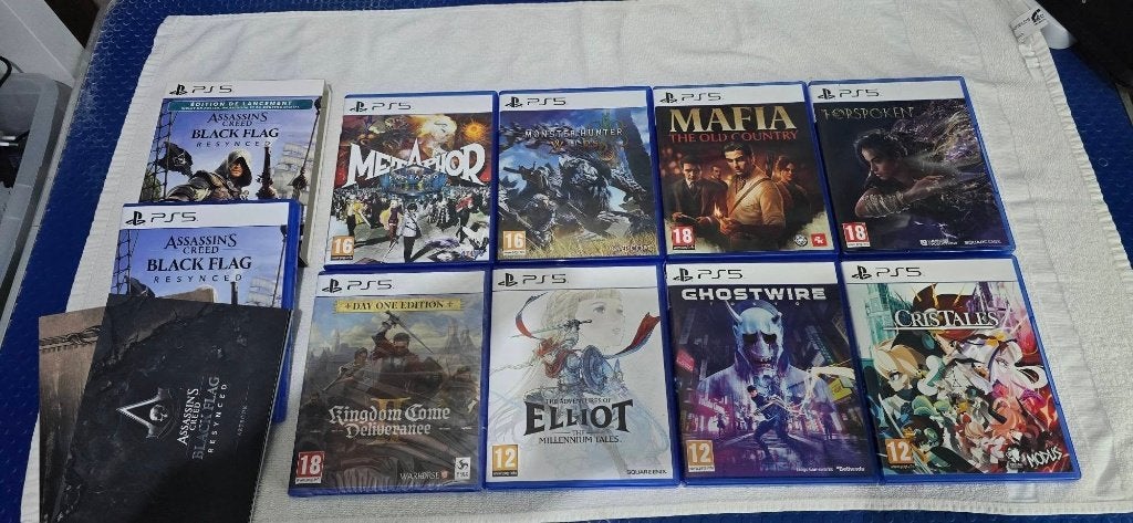 PS5/PS4-GAMES + REPARATIE +CONSOLE EN CONTROLLER (reg.liege), Ophalen of Verzenden, Zo goed als nieuw